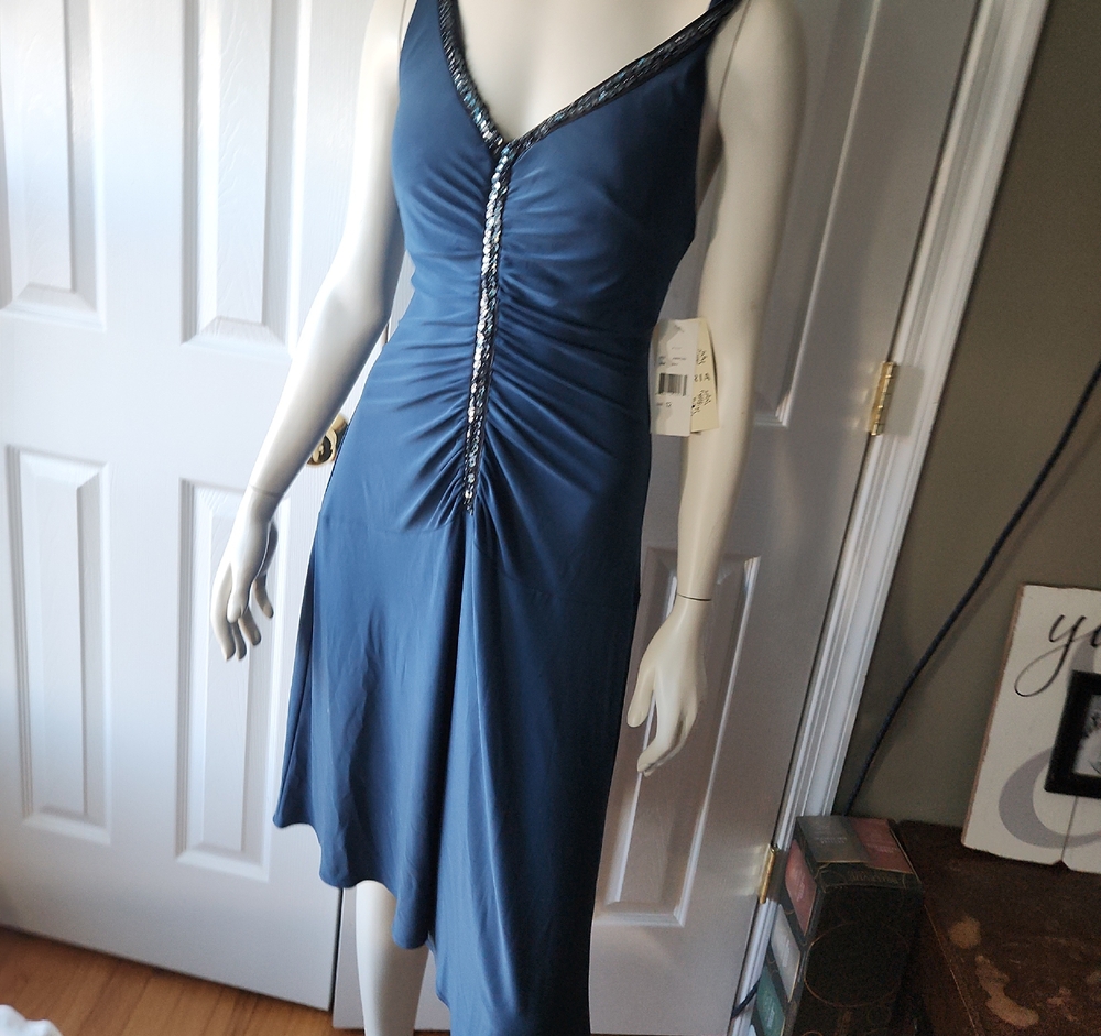 Signature by Sangria Navy Dress